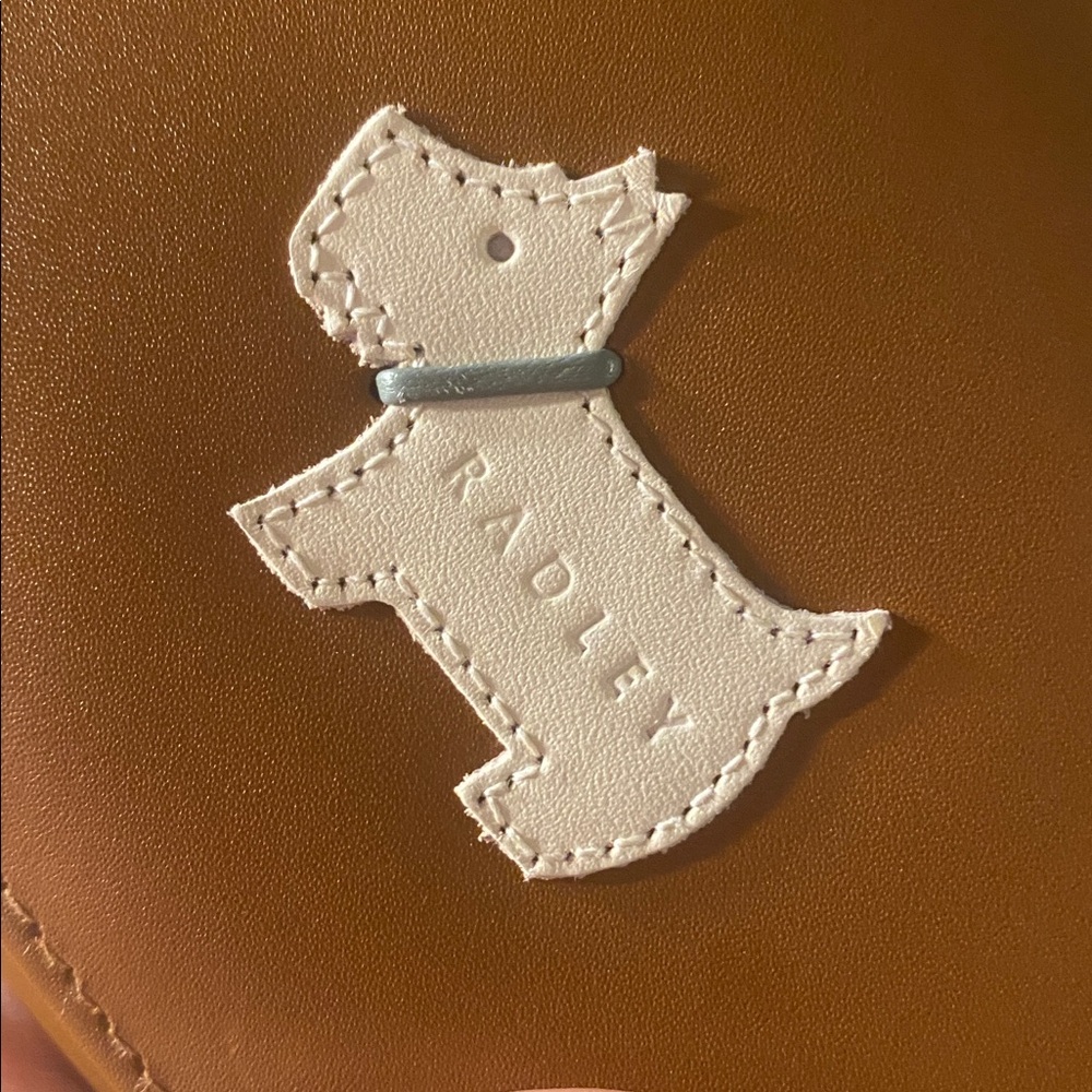 RADLEY LONDON Large Leather Heritage Dog Wallet NEW WITHOUT TAGS Chestnut. - Picture 7 of 13